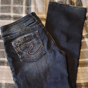 Silver Jeans Dark Blue Boot Cut Denim